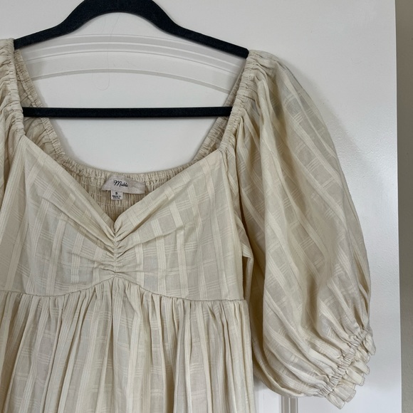 Off-White Babydoll Dress - Picture 2 of 4